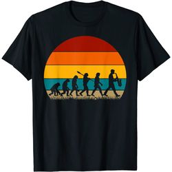 Funny Retro Saxophone Evolution T-Shirt