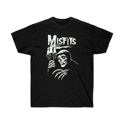 the misfits t-shirt, vintage misfits shirt, punk rock shirt, horror rock shirt, 80s rock band tee