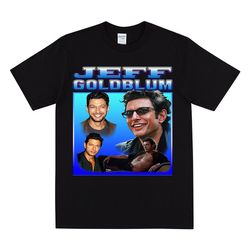 JEFF GOLDBLUM Homage T-shirt, Funny Jeff Goldblum T Shirt, Vintage 90s Movie Tshirt, Dinosaurs Theme, Retro T-shirt With