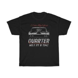 Quarter Mile At A Time Iconic T-Shirt