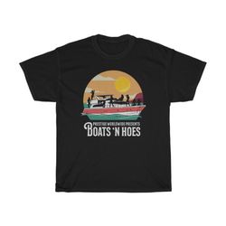 Rapping Boats Hoe's Boating Singing Funny T-Shirt