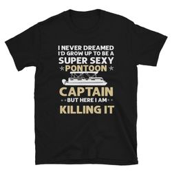 Sexy Pontoon Captain Short-Sleeve Unisex T-Shirt