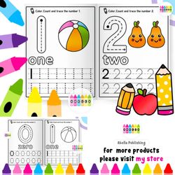 Preschool Math Worksheet for Kids, Pre-K