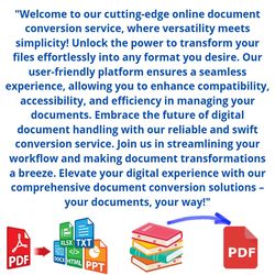 UniversalDocConvert: Your One-Stop Online Document Format Transformer