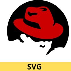 download red hat vector (svg) logo