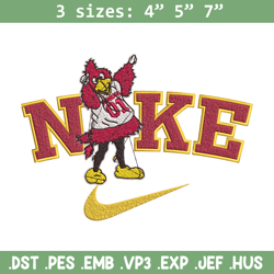 Cardinals NIKE embroidery design, NCAA embroidery, Nike design, Embroidery file, Embroidery shirt,Digital download