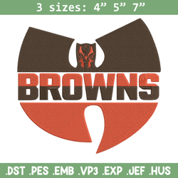 Cleveland Browns Black Panther embroidery design, Browns embroidery, NFL embroidery, sport embroidery, embroidery design