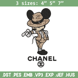 Mickey jackson Embroidery Design, Chanel Embroidery, Brand Embroidery, Embroidery File, Logo shirt, Digital download