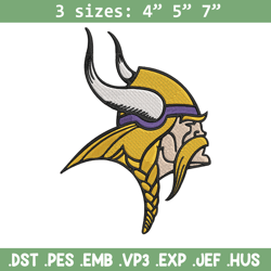 Minnesota Vikings embroidery design, Minnesota Vikings embroidery, NFL embroidery, sport embroidery, embroidery design.