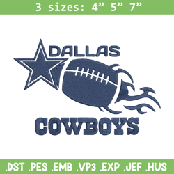 Ball Dallas Cowboys embroidery design, Dallas Cowboys embroidery, NFL embroidery, sport embroidery, embroidery design.