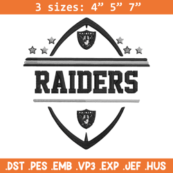 Ball Las Vegas Raiders embroidery design, Raiders embroidery, NFL embroidery, logo sport embroidery, embroidery design.