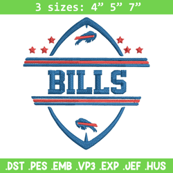 Buffalo Bills Ball embroidery design, Buffalo aBills embroidery, NFL embroidery, sport embroidery, embroidery design.