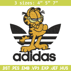 Cartoon cat adidas Embroidery Design, Adidas Embroidery, Brand Embroidery, Embroidery File,Logo shirt,Digital download