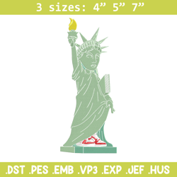 Statue of Liberty Embroidery Design, Logo Embroidery, Embroidery File, Anime Embroidery, Anime shirt, Digital download