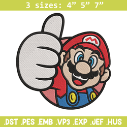Super Mario Bros Embroidery Design, Mario Embroidery, Embroidery File, logo shirt, Embroidery design, Digital download.