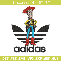 Woody adidas Embroidery Design, Adidas Embroidery, Embroidery File, Brand Embroidery, Logo shirt, Digital download