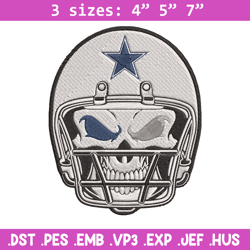 Skull Helmet Dallas Cowboys embroidery design, Cowboys embroidery, NFL embroidery, sport embroidery, embroidery design.