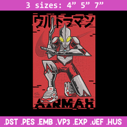 Ultraman poster Embroidery Design, Ultraman Embroidery, Embroidery File, Anime Embroidery, Anime shirt, Digital download