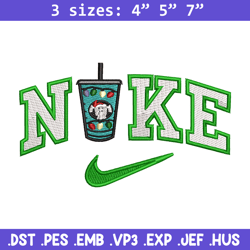 Cup green x nike embroidery design, Cup embroidery, Nike design, Embroidery shirt, Embroidery file, Digital download
