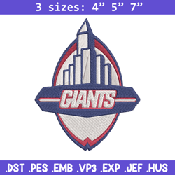 New York Giants embroidery design, Giants embroidery, NFL embroidery, logo sport embroidery, embroidery design.