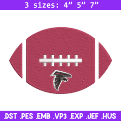 Atlanta Falcons Ball embroidery design, Atlanta Falcons embroidery, NFL embroidery, sport embroidery, embroidery design.