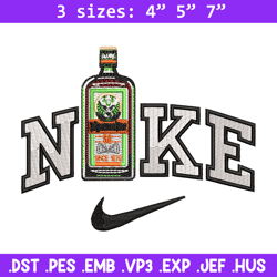 Bottle x nike embroidery design, Nike embroidery, Embroidery file, Embroidery shirt, Nike design, Digital download