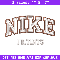 Nike fr tints embroidery design, Nike embroidery, Nike design, Embroidery shirt, Embroidery file,Digital download