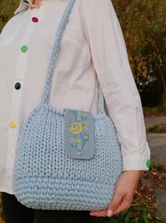 crochet bag/handmade bag/crossbody bag/luxury bag/gift handbag/small crossbody bag/gifts for her