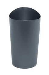Wastebasket, Home/Bathroom/Office Use, Small 2.25 Gallon, Plastic, Gunmetal Blue