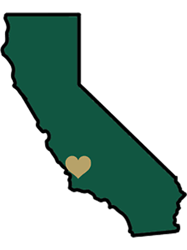 California Polytechnic State University Cal Poly StateOutline Map Heart Mustangs MustyTSh
