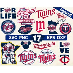 Minnesota Twins, Minnesota Twins svg, Minnesota Twins logo, Minnesota Twins clipart, Minnesota Twins cricut