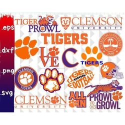 Big SVG Bundle, Digital Download, Clemson Tigers, Clemson Tigers svg, Clemson Tigers png, Clemson Tigers clipart