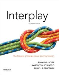 interplay the process of interpersonal fourteenth edition