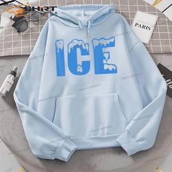 Funny Fire and Ice Costume Halloween Family Matching Women Hoodie