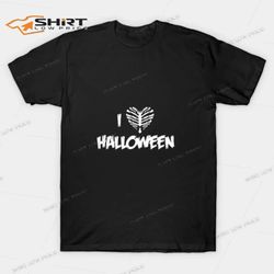 Heart I Love Halloween T-Shirt