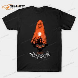 Horror Night Pumkin Ghost Halloween T-Shirt
