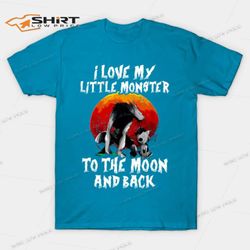 I Love My Little Monster To The Moon And Back Halloween T-Shirt