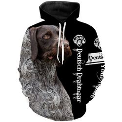 Deutsch Drahthaar Dog Gifts For Dog Lovers Hoodie 3D, Personalized All Over Print Hoodie 3D Y113