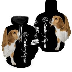 American Foxhound Lover Hoodie 3D, Personalized All Over Print Hoodie 3D Y143