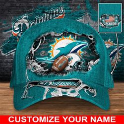Miami Dolphins Flag Caps, NFL Miami Dolphins Caps for Fan