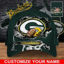 Green Bay Packers Flag Caps NFL