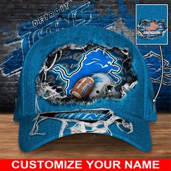 Detroit Lions Flag Caps NFL