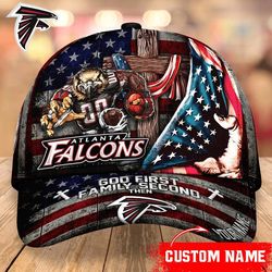Atlanta Falcons Mascot Flag Caps, NFL Atlanta Falcons Caps for Fan