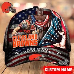 Cleveland Browns Mascot Flag Caps, NFL Cleveland Browns Caps for Fan