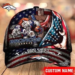 Denver Broncos Mascot Flag Caps, NFL Denver Broncos Caps for Fan