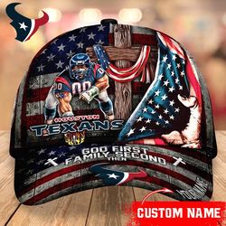 Houston Texans Mascot Flag Caps, NFL Houston Texans Caps for Fan