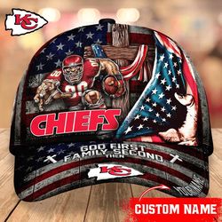 Kansas City Chiefs Mascot Flag Caps, NFL Kansas City Chiefs Caps for Fan
