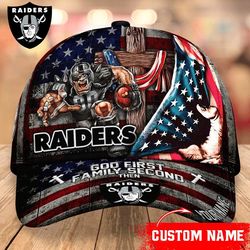 Las Vegas Raiders Mascot Flag Caps, NFL Las Vegas Raiders Caps for Fan