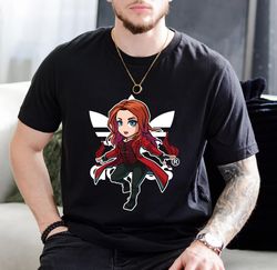 Adidas Chibi Scarlet Witch Fan Gift T-Shirt