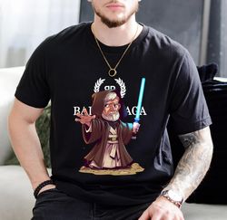 Balenciaga BB Chibi Obi Wan Fan Gift T-Shirt